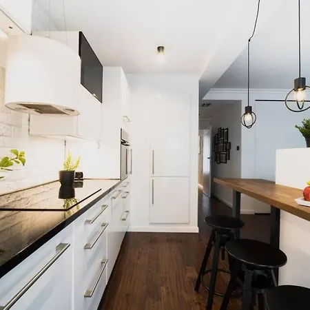 Apartmán Big Modern Apartment - Old Town - 3 Rooms-9 People *